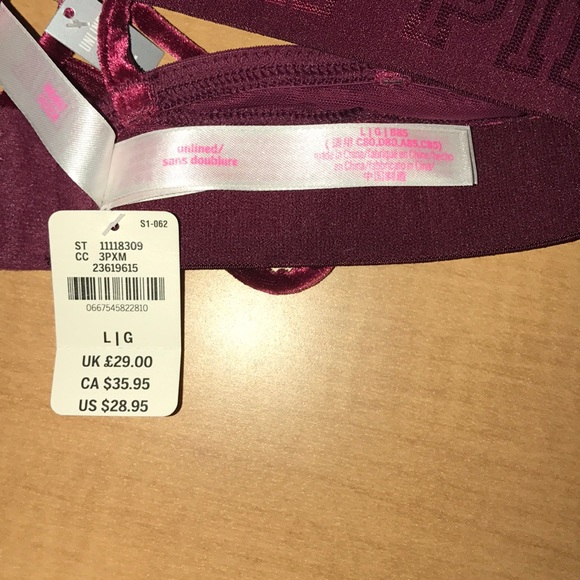 Victoria's Secret PINK velvet set - Picture 4 of 4